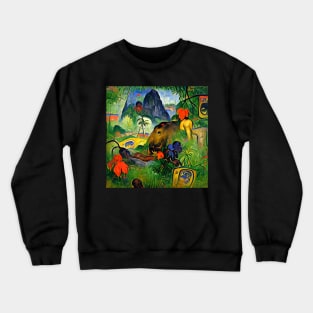 Impression of hiva oa Crewneck Sweatshirt